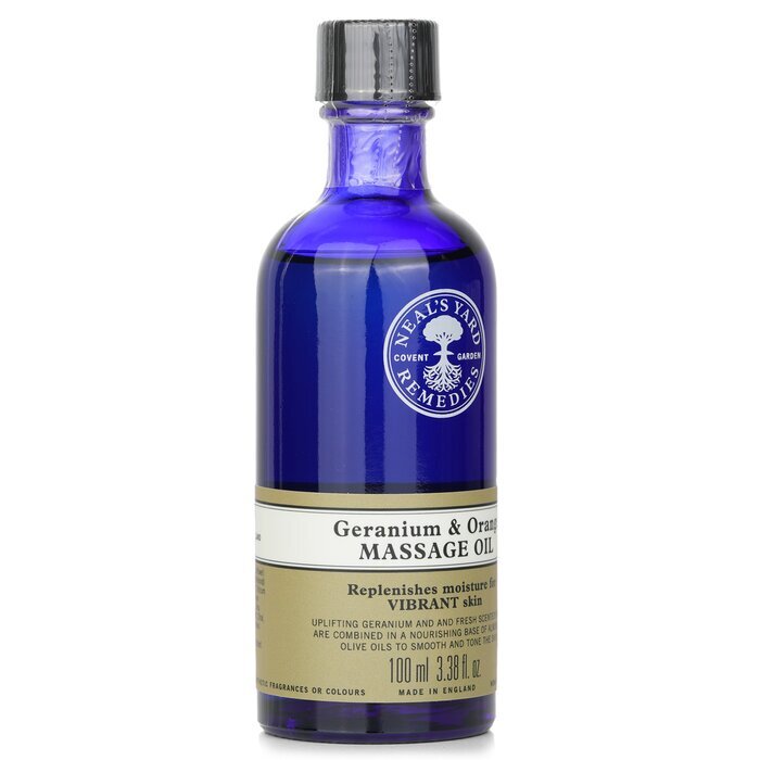 Neal's Yard Remedies Geranium & Orange Massage Oil 100ml/3.38oz