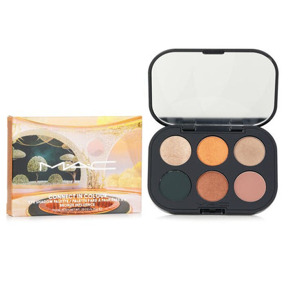 MAC Connect In Colour Eye Shadow (6x Eyeshadow) Palette - # Bronze Influence 6.25g/0.22oz