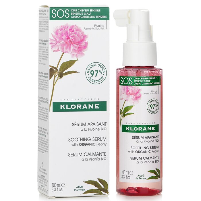 Klorane SOS Soothing Serum With Organic Peony 100ml/3.3oz