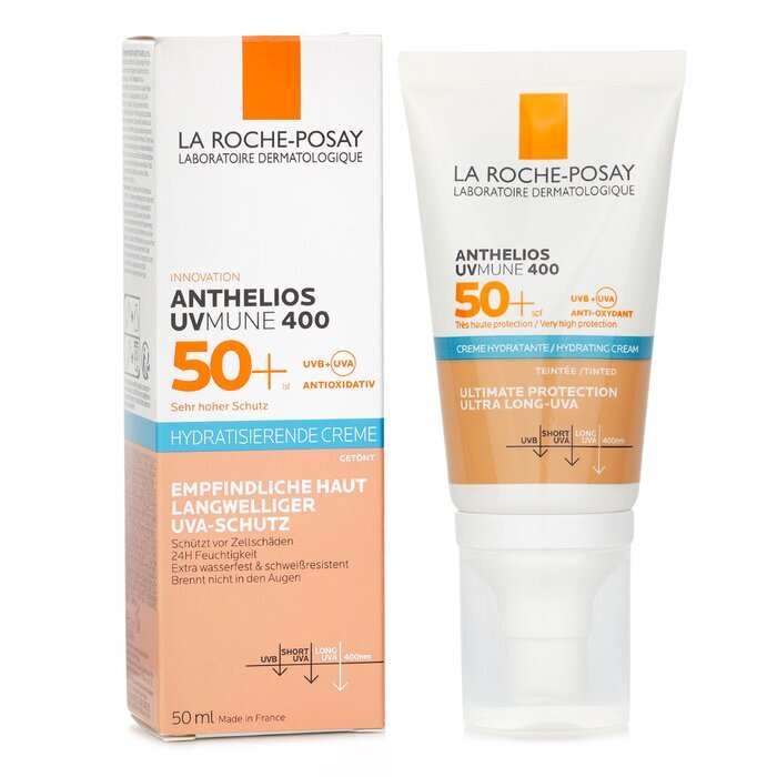 La Roche Posay Anthelios UV Mune 400 Hydrating Cream SPF50 Tinted 50ml/1.7oz