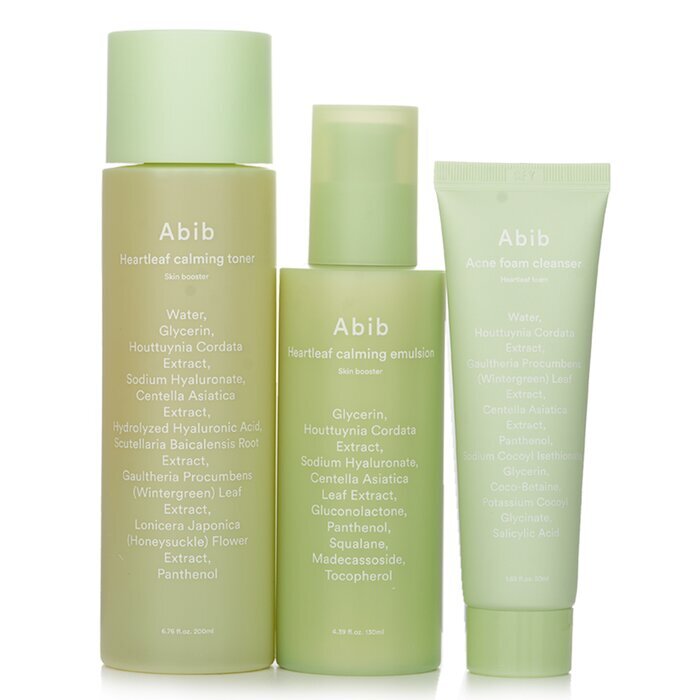 Abib Heartleaf Calming 2 Step Set: 3pcs