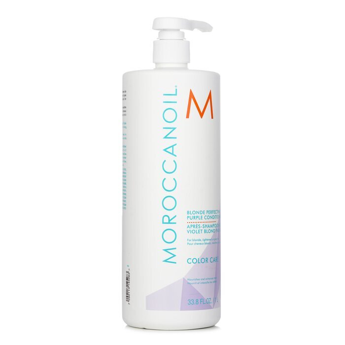 Moroccanoil Blonde Perfecting Purple Conditioner (For Blonde, Lightened Or Grey Hair) 1000ml/33.8oz