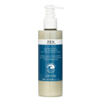 Ren Atlantic Kelp And Magnesium Anti Fatigue Body Cream 200ml/6.8oz