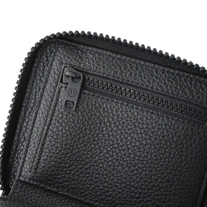 Maison Margiela Zip-around compact wallet Black