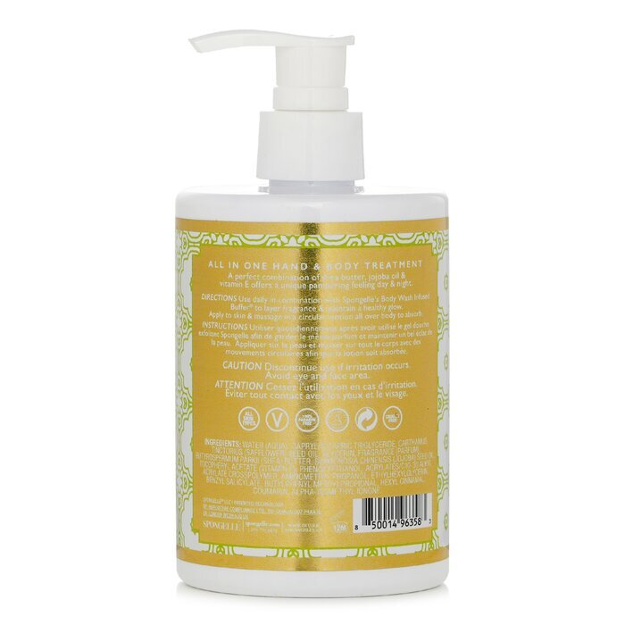 Spongelle Hand & Body Lotion - Coconut Verbena 325ml/11oz