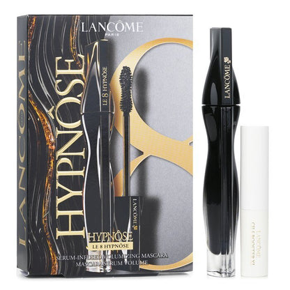 Lancome Le 8 Hypnose Mascara Set: LE 8 Hypnose Mascara 8ml + Cils Booster XL Super Enhancing Mascara Base 4ml 942942 2pcs