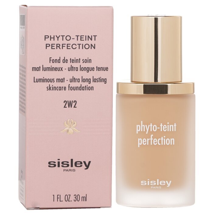 Sisley Phyto Teint Perfection Luminous Mat-Ultra Long Lasting Skincare Foundation - # 2W2 Desert 30ml/1oz