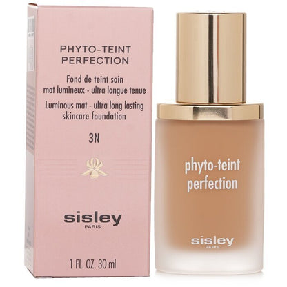 Sisley Phyto Teint Perfection Luminous Mat-Ultra Long Lasting Skincare Foundation - # 3N Apricot 30ml/1oz