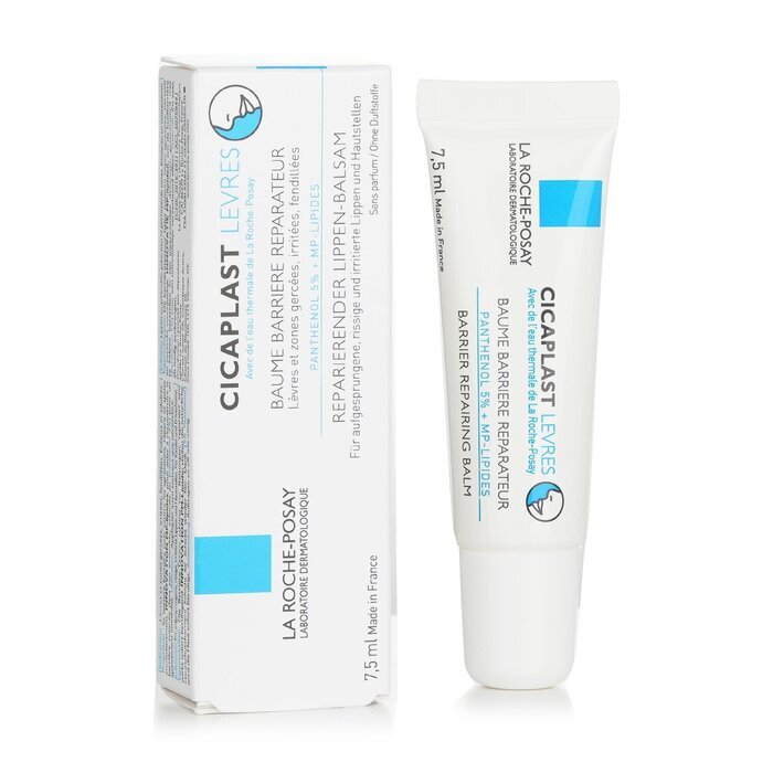 La Roche Posay Cicaplast Levres Barrier Repairing Balm - For Lips & Chapped, Cracked, Irritated Zone 7.5ml