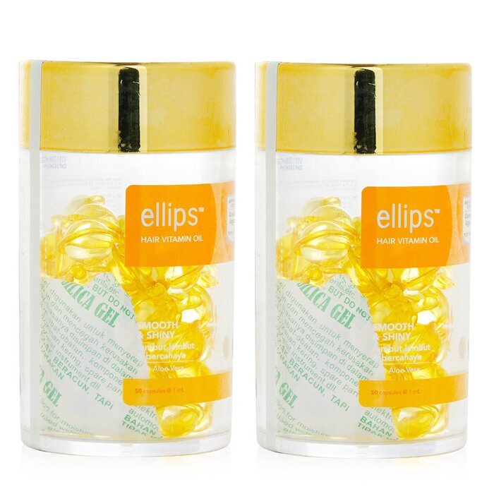 Ellips Hair Vitamin Oil - Smooth & Shiny Duo Set 2x50capsules