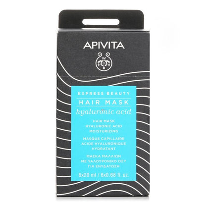 Apivita Express Beauty Hair Mask Hyaluronic Acid Moisturizing 6X20ml