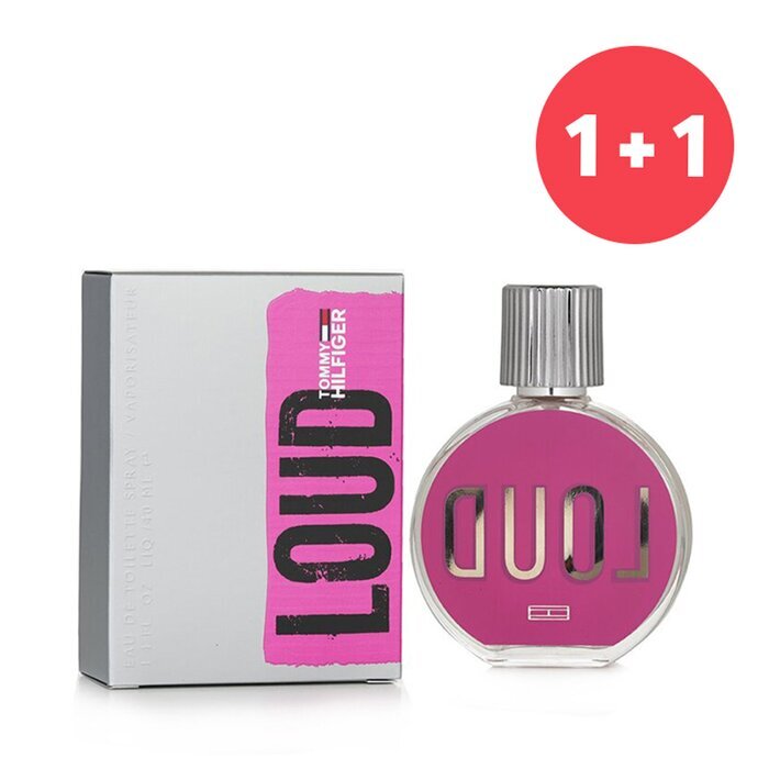 Tommy Hilfiger 【1+1 Set】Loud for Her Eau De Toilette Spray 2RHA 40ml/1.3oz