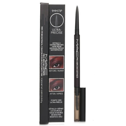 MAC Pro Brow Definer 1MM Tip Brow Pencil -  Genuine Aubergine 0.03g