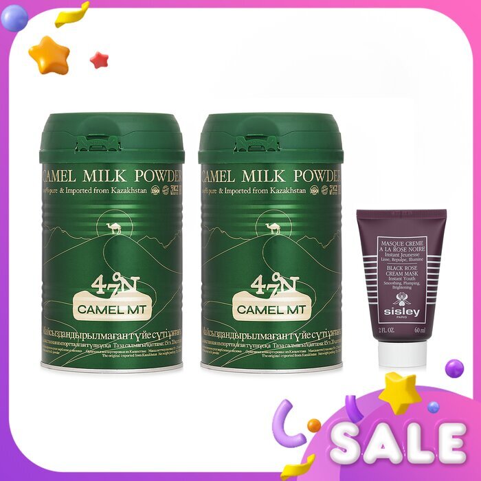 【Camel Milk Powder Premium Anti-Aging Repair Set】Intense Nourishment & Radiance Boost & Age-Defying Renewal 3pcs