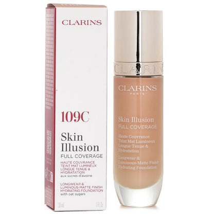 Clarins Skin Illusion Full Coverage Foundation -  109C 30ml
