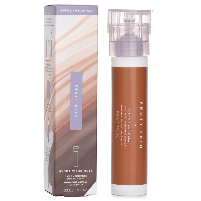 Fenty Beauty by Rihanna Hydra Vizor Huez Tinted Moisturizer Mineral SPF 30 Refill -  Tint 6 50ml