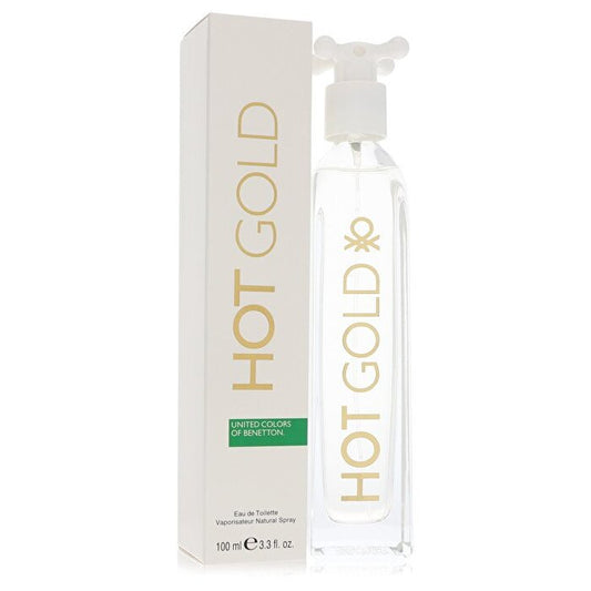 Benetton Hot Gold Eau De Toilette Spray 100ml/3.3oz