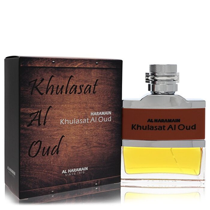 Al Haramain Khulasat Al Oud Eau De Parfum Spray (Unisex) 100ml/3.4oz