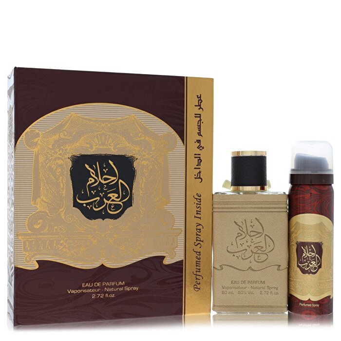Al Zaafaran Ard Al Zaafaran Ahlam Al Arab Eau De Parfum Spray + 1.7 Perfume Spray 80ml/2.72oz