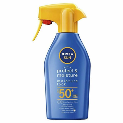 Nivea Sun Spray Protect And Moisture Spf50+ 300ml/10.1oz