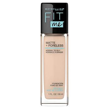 Maybelline Fit Me Matte & Poreless Mattifying Liquid Foundation - Classic Ivory 120