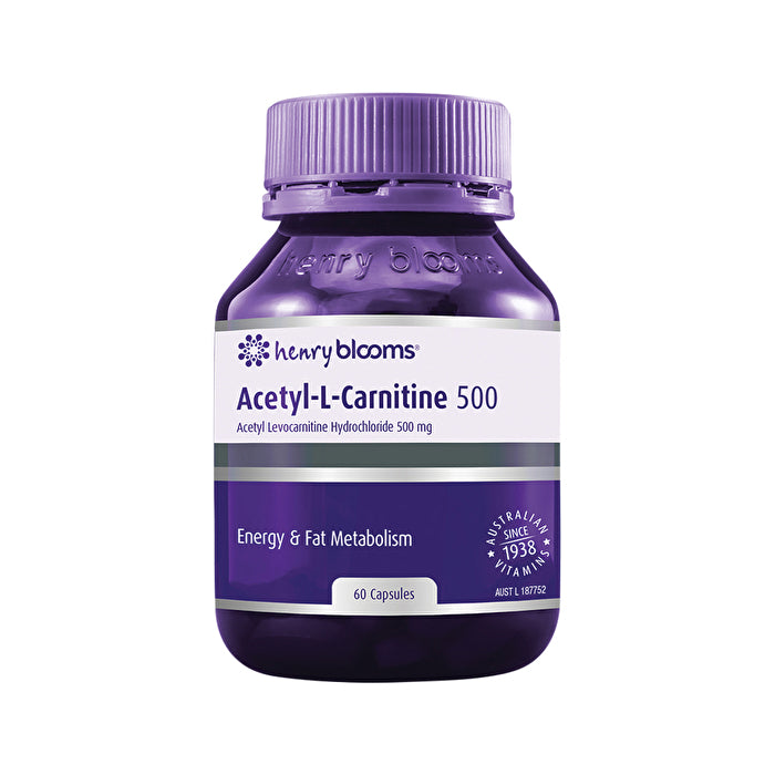 Henry Blooms Acetyl-l -carnitine 500 60c