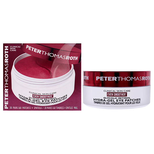 Peter Thomas Roth Even Smoother Glycolic Retinol Hydra Gel Eye Patches 30 Pairs