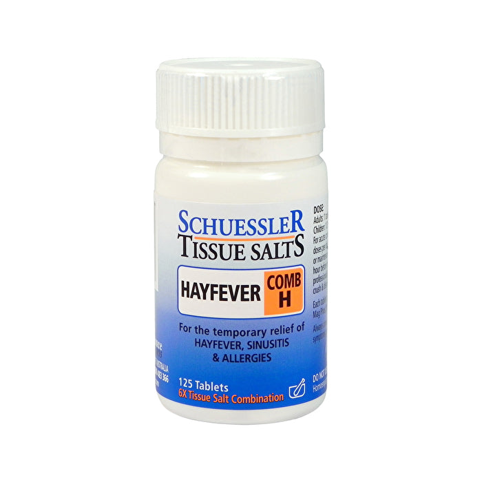 Martin & Pleasance Schuessler Tissue Salts Comb H (hayfever) 125t