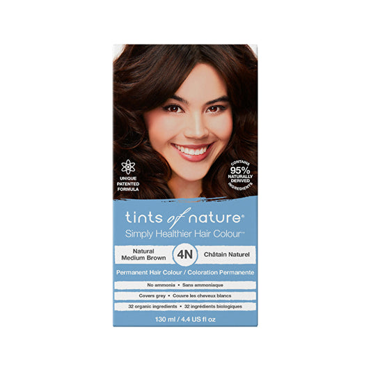 Tints of Nature Perm. Hair Colour Natural Medium Brown 4N