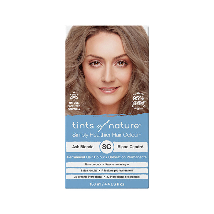 Tints of Nature Permanent Hair Colour 8C (Ash Blonde)